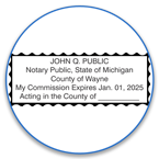 Michigan Notary Seals